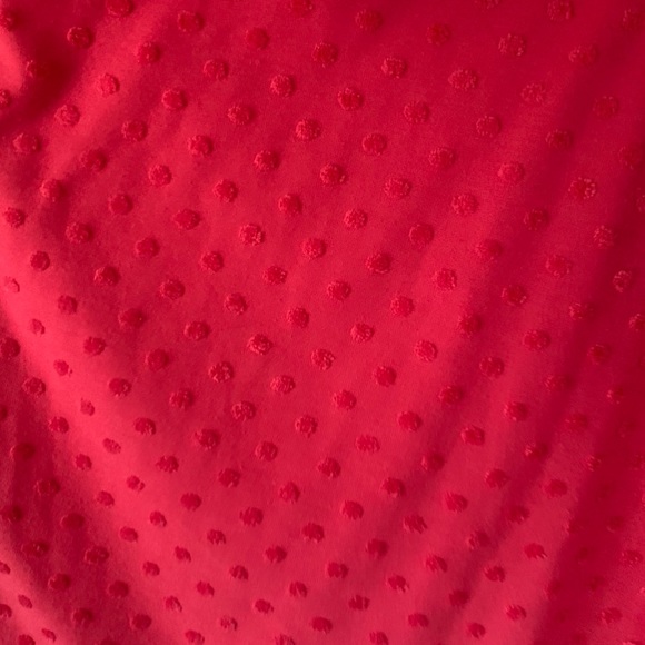 KIM AND CAMI Swiss Dot Top Bat Wing Sleeves Size SMALL - Picture 5 of 8